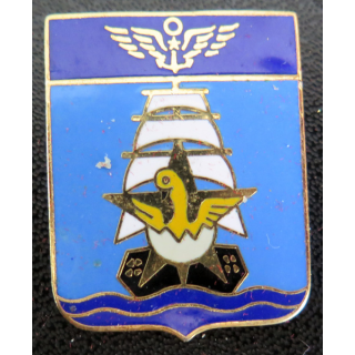 50S : Insigne de l'escadrille aéronavale 50S lanvéoc Ecole navale A.B en émail