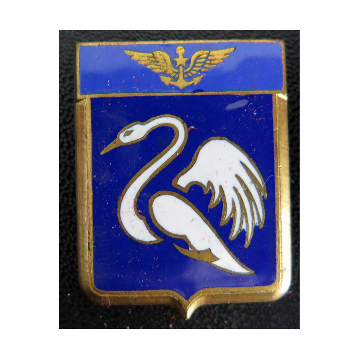 9 F : Insigne de la Flotille aéronavale 9 F en émail