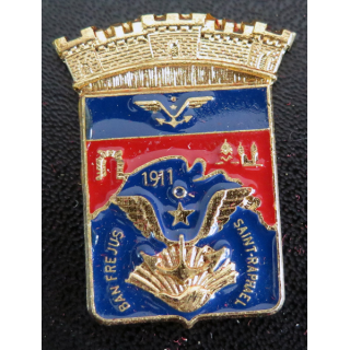 BAN : insigne de la Base aéronavale de Fréjus Saint-Raphaël FIA peint