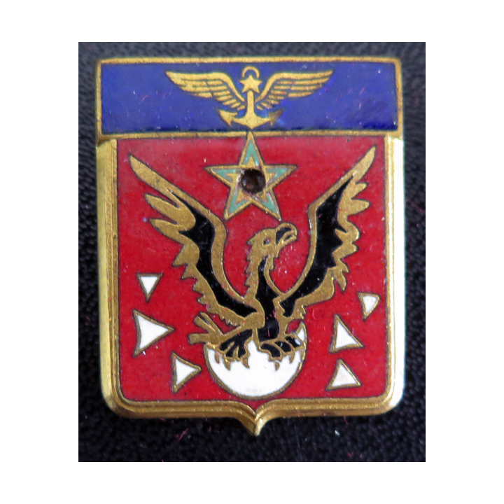 57 S : Insigne de l'escadrille aéronavale 57 S Drago Paris en émail