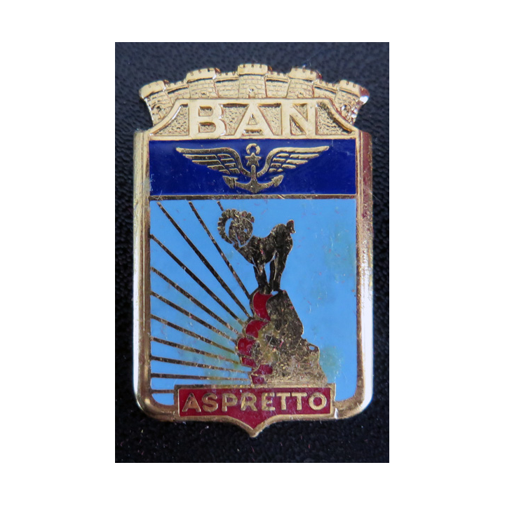 BAN : insigne de la Base aéronavale d'Aspretto Drago Paris