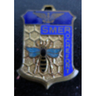 SME : Insigne de porte clefs aéronavale de la SME Rochefort en émail