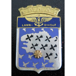 BAN : insigne de la Base aéronavale d'Asprettoe Lann-Bihoué Drago Paris