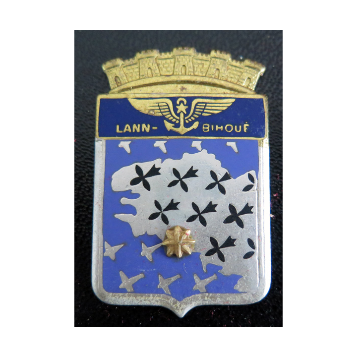 BAN : insigne de la Base aéronavale d'Asprettoe Lann-Bihoué Drago Paris