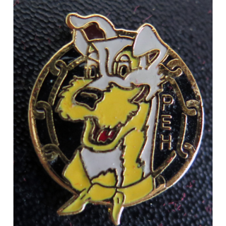PEH : Pin's de l'aéronavale du chien jaune JYS (Ségalen) sans attache