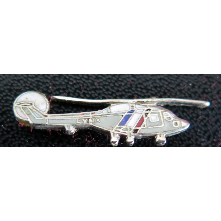 Pin's d'hélicoptère de la marine nationale attache cassée Lynx Paris Insignes
