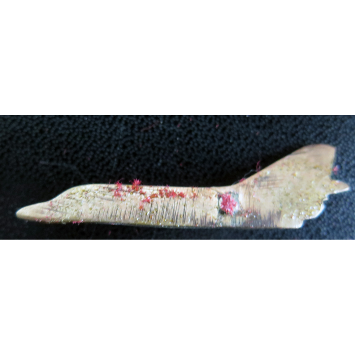 Pin's d'avion de chasse de la marine nationale attache cassée en cuivre ou laiton
