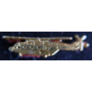 Pin's d'hélicoptère de la marine nationale attache cassée