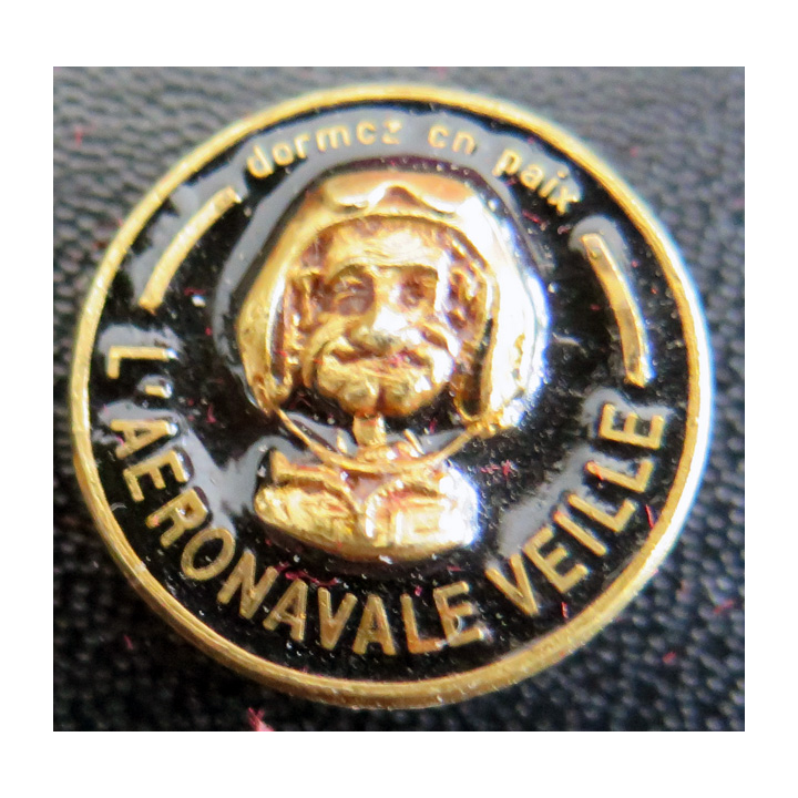 Pin's de l'aéronavale veille FIA attache cassée