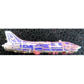 Pin's d'avion de chasse de la marine nationale attache cassée Paris Insignes