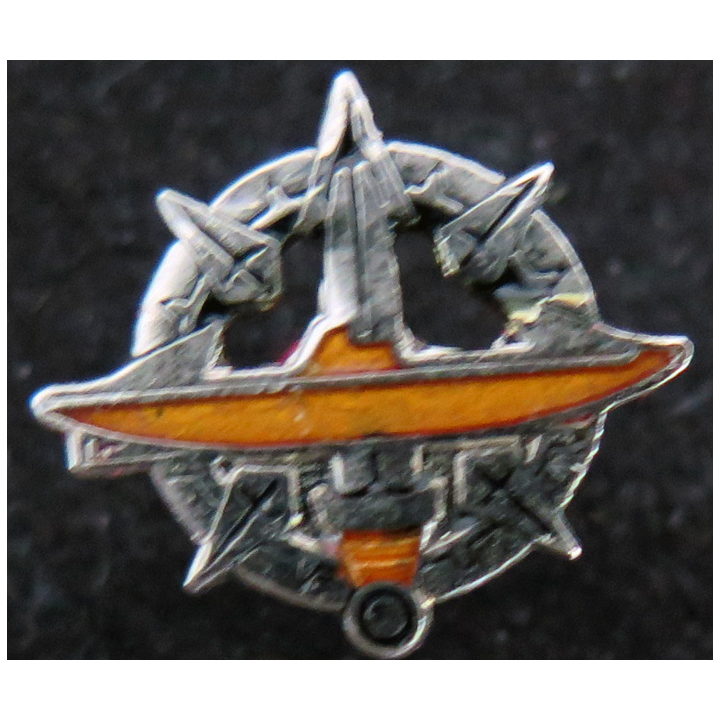 Pin's de brevet de sous marinier  de la marine nationale