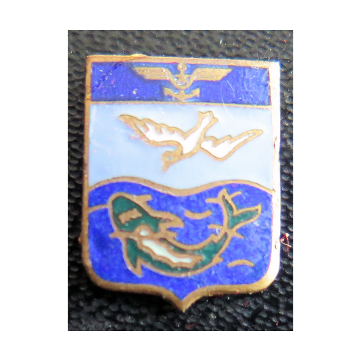 23 F : Pin's de l'insigne de la Flottille aéronavale 23 F en émail sans attache