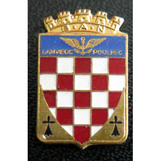 BAN : Pin's de l'insigne de la Base aéronavale de Lanvéoc-Poulmic sans attache