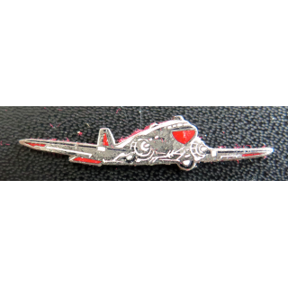 Pin's d'avion de la marine nationale aéronavale attache coupée