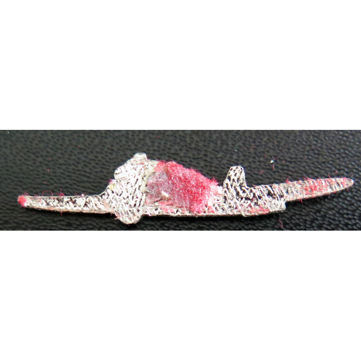 Pin's d'avion de la marine nationale aéronavale attache coupée