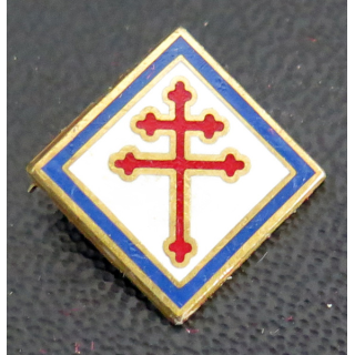 1° DFL : Pin's de la 1° Division française libre sans attache