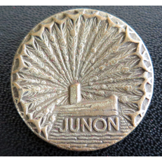 Rondache bronze du sous marin JUNON Arthus Bertrand Paris