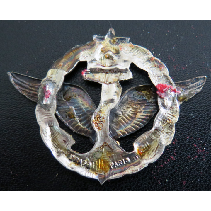 Insigne de pilote aéronavale Drago Paris. SANS ATTACHE et traces de colle au dos