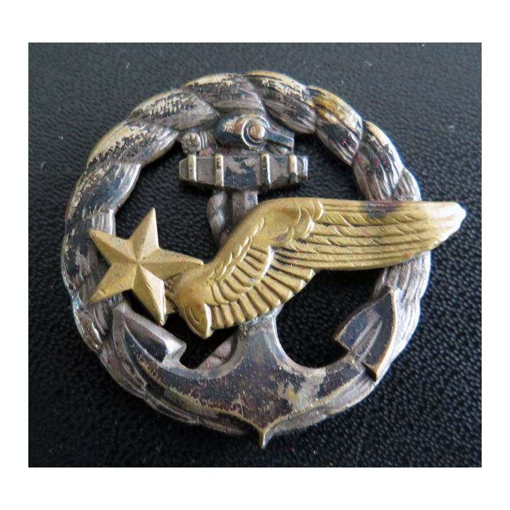 Brevet d'élève pilote de l'aéronavale Drago Olivier métra n° 1982 attaches coupées