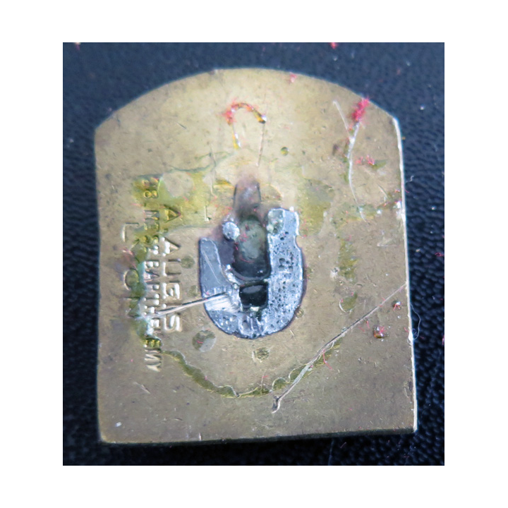 Insigne du sous-marin mouilleur de mines RUBIS Augis en émail