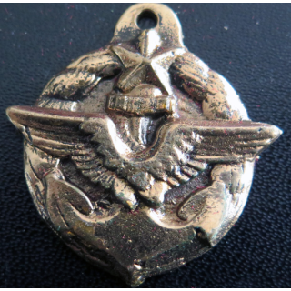Porte clef en bronze de pilote de l'aéronavale