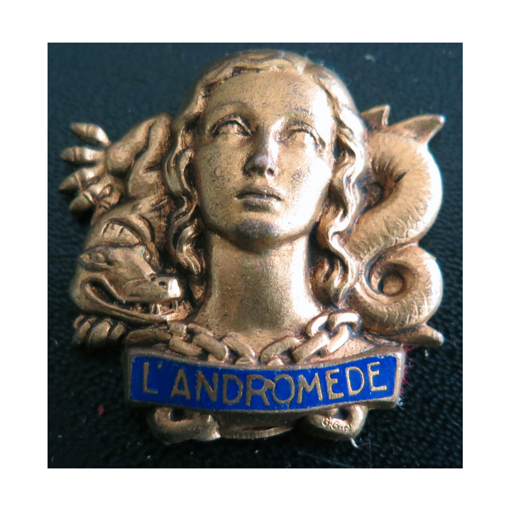 Insigne du sous-marin L'ANDROMEDE Arthus Bertrand Paris