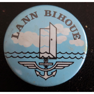 Cocarde métallique de la BAN LANN BIHOUE