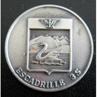 3 S : Rondache argentée de l'escadrille 3 S FIA