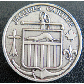 Rondache argentée du JACQUES CARTIER FIA