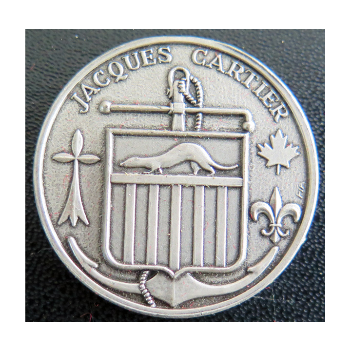 Rondache argentée du JACQUES CARTIER FIA
