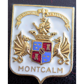 MONTCALM : insigne du Croiseur Montcalm FIA en émail.