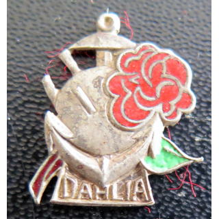 DAHLIA : insigne du Dragueur DAHLIA 20 mm en émail
