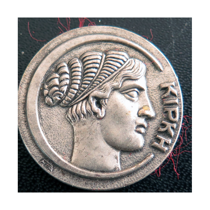 Rondache argentée du Chasseur de Mines CIRCE FIA