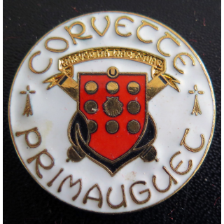 Rondache émaillée de la Corvette PRIMAUGUET