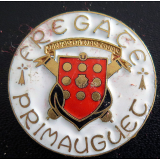 Rondache émaillée de la Frégate PRIMAUGUET