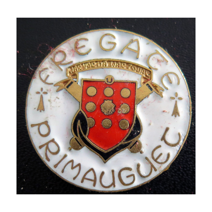 Rondache émaillée de la Frégate PRIMAUGUET