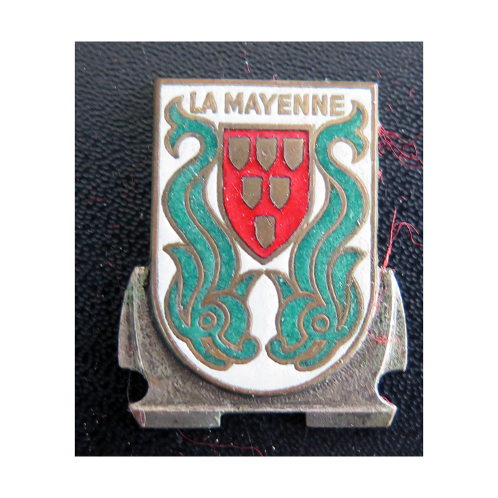 Insigne du Pétrolier LA MAYENNE Drago Béranger en émail