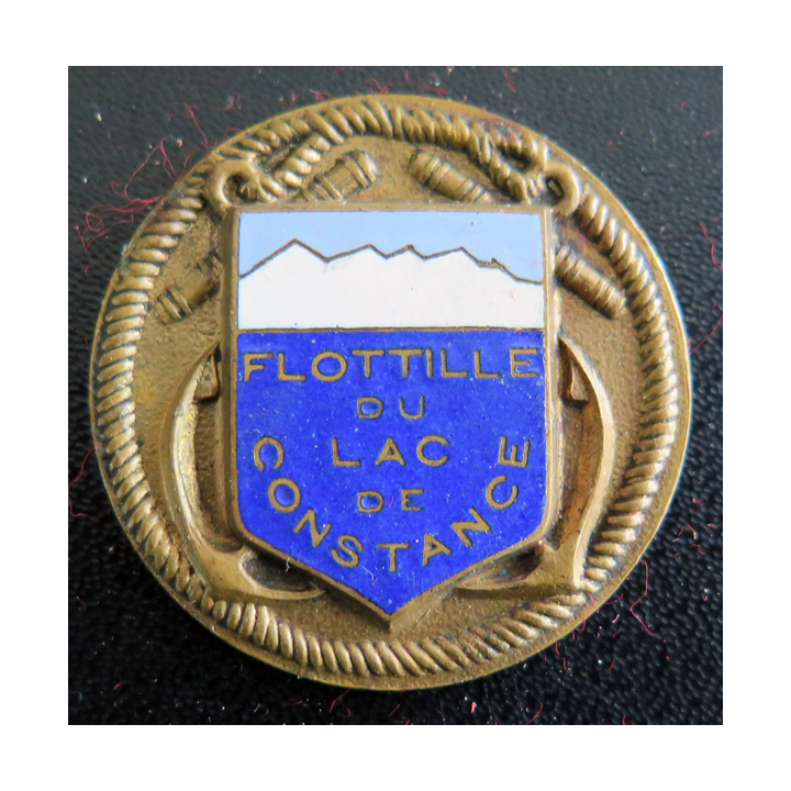 Insigne de la Flottille du Lac de Constance en émail
