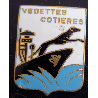 Insigne des vedettes cotières en émail