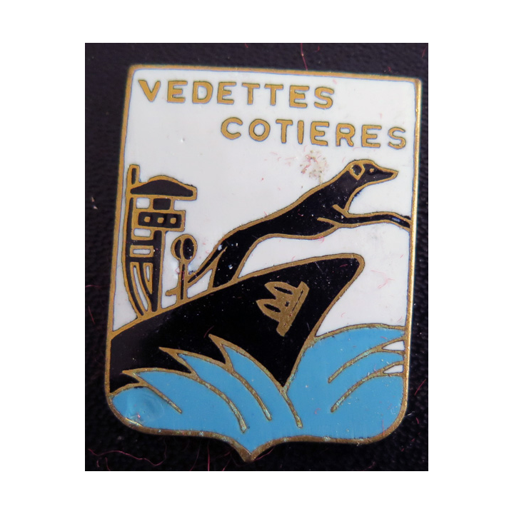 Insigne des vedettes cotières en émail