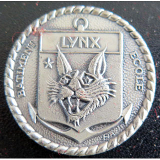 Rondache argentée Bâtiment école LYNX FIA
