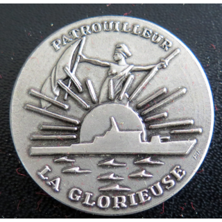Rondache argentée Patrouilleur LA GLORIEUSE FIA