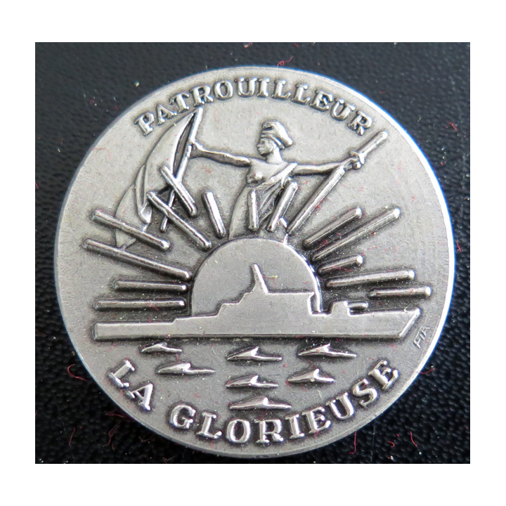 Rondache argentée Patrouilleur LA GLORIEUSE FIA