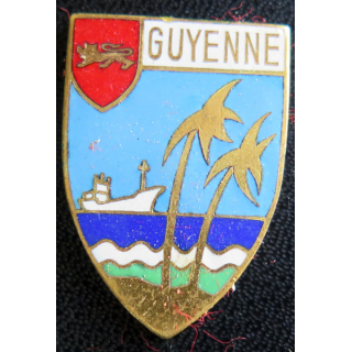 GUYENNE : insigne du GUYENNE en émail
