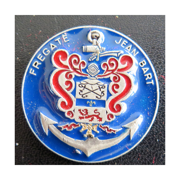 Rondache émaillée de la Frégate JEAN BART FIA