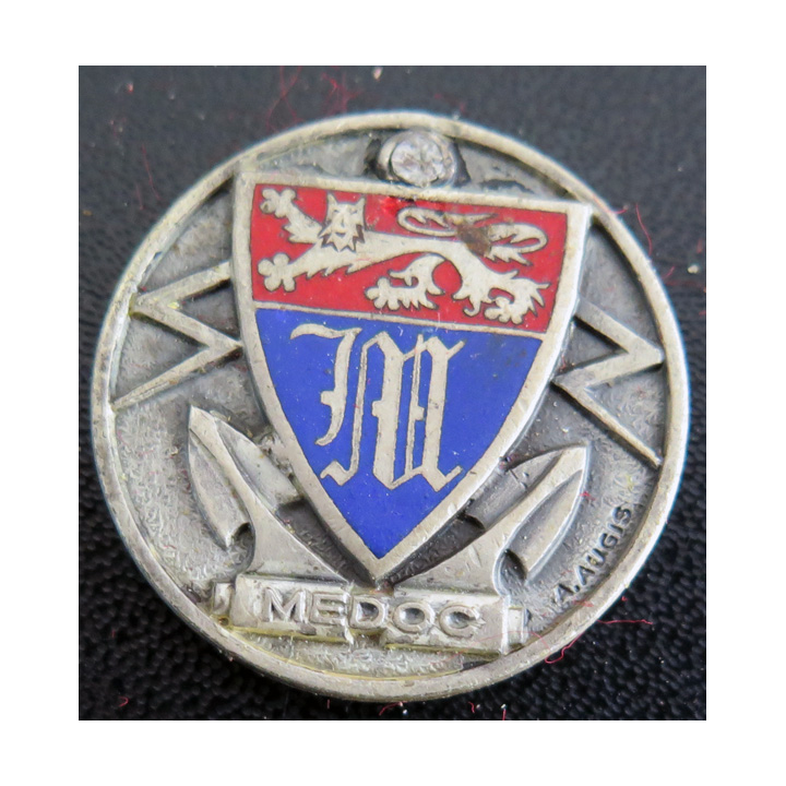 MEDOC : Rondache émaillée du MEDOC