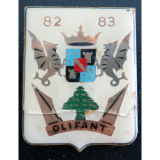 MONTCALM : insigne de la Corvette Montcalm 82-83 Locale Liban