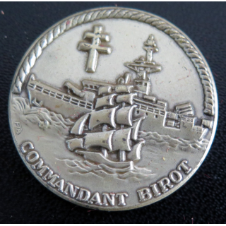 CDT BIROT : Rondache argentée du Commandant Birot FIA
