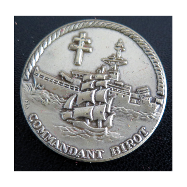 CDT BIROT : Rondache argentée du Commandant Birot FIA