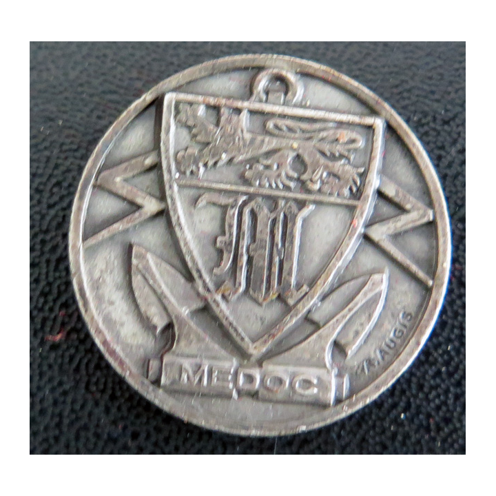 MEDOC : Rondache argentée du Médoc